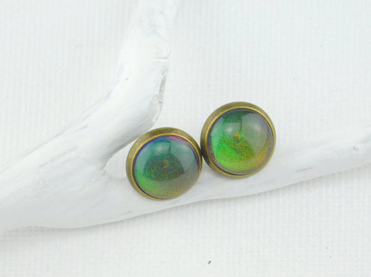 Ohrstecker in bronze