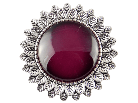 Brosche in Blumenoptik - Vintage Schmuckstübchen