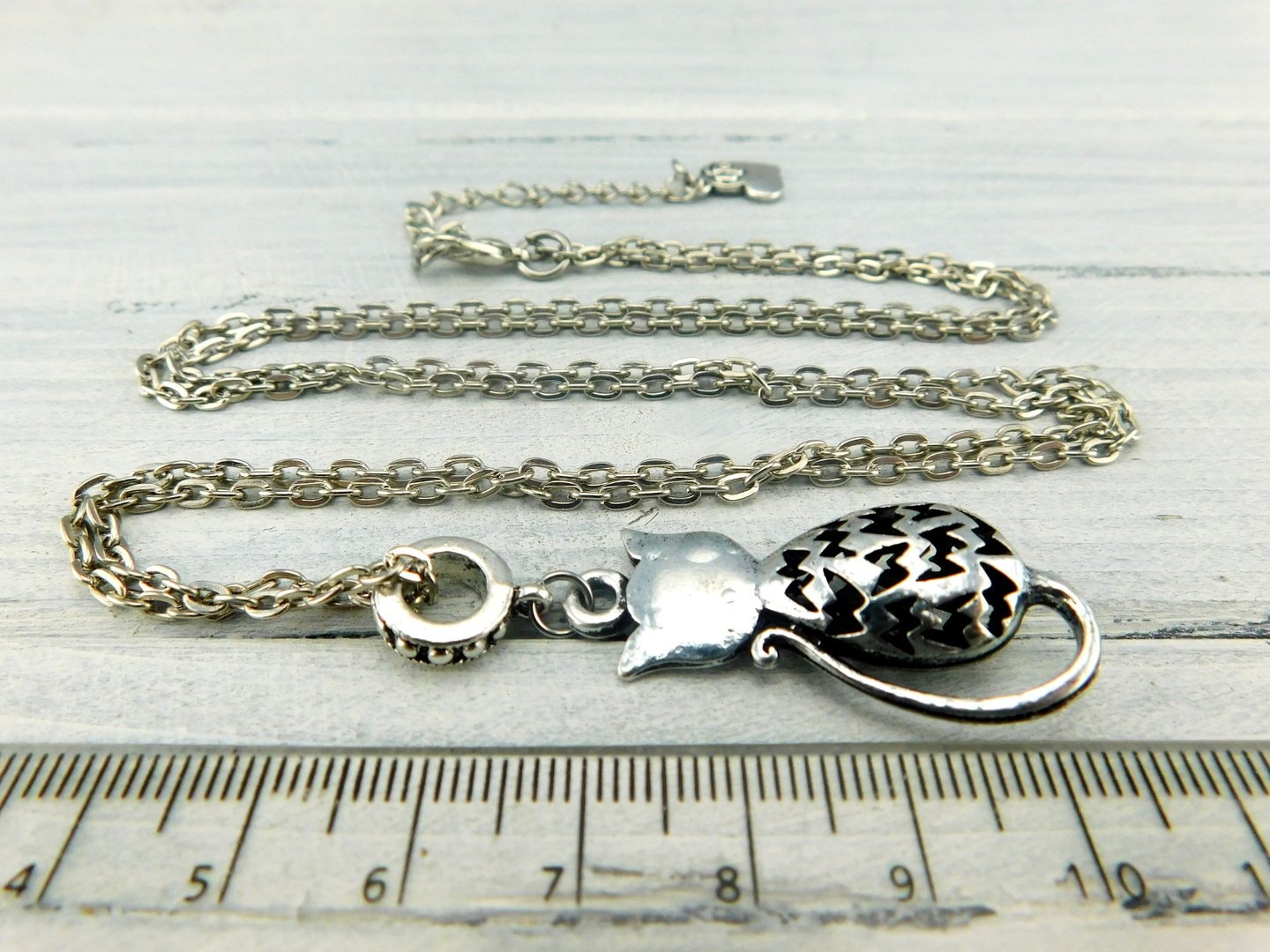 Halskette "Sweet Kitty" in Silber