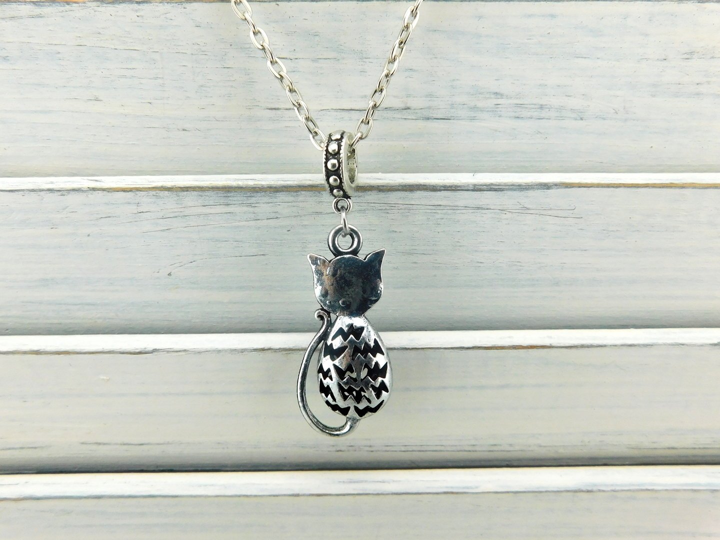 Halskette "Sweet Kitty" in Silber