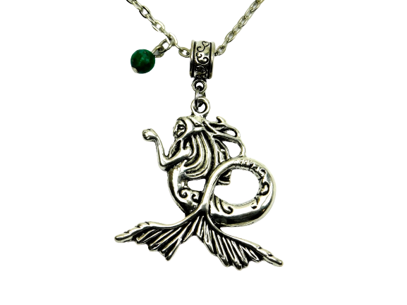 "Oh, my Mermaid!" Halskette mit Meerjungfrau in Silber