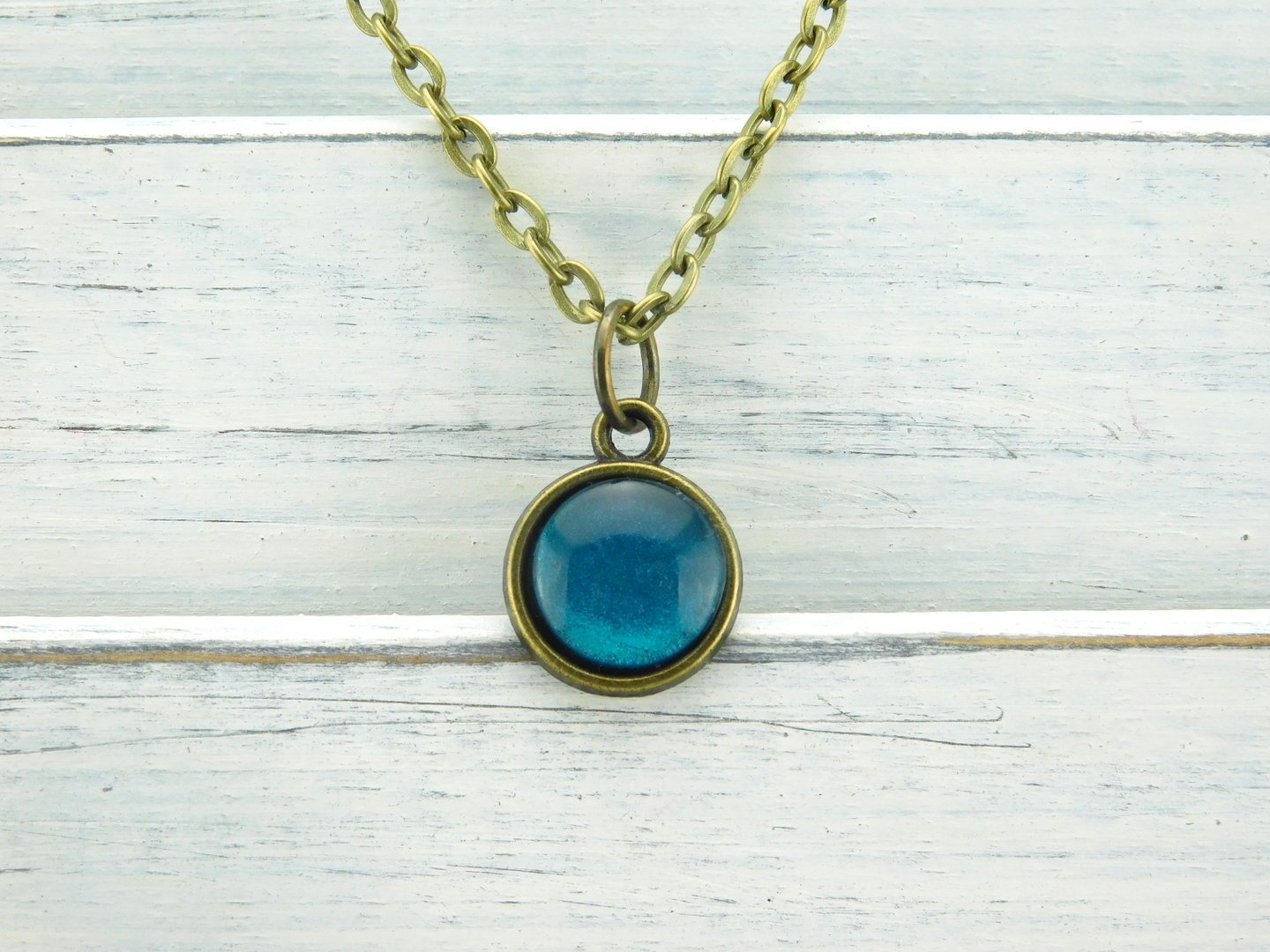 Kurze Halskette im Vintage-Stil