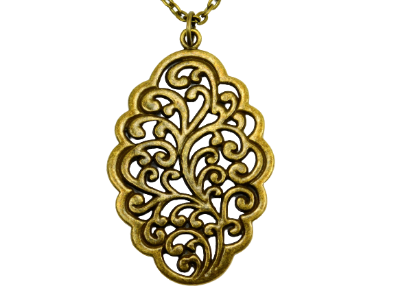 Kurze Halskette "Ornament"