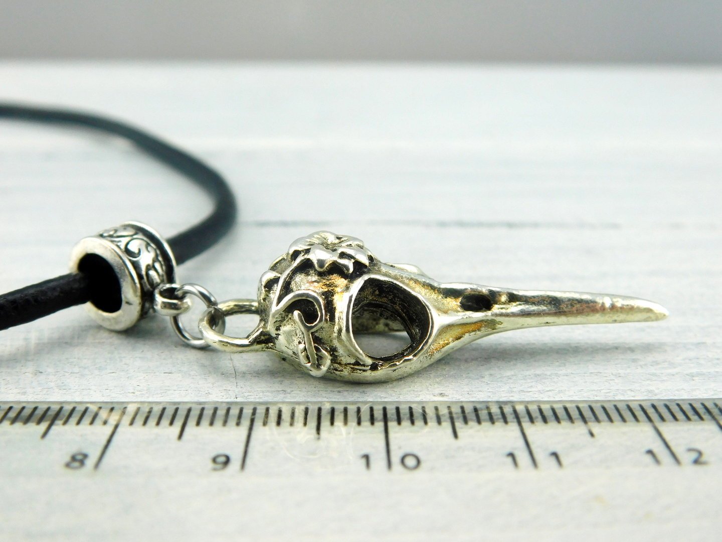 Gothic Halskette "Bird Skull"