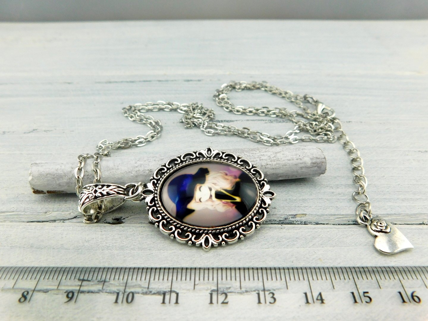 Halskette "Victorian Girls" in Silber