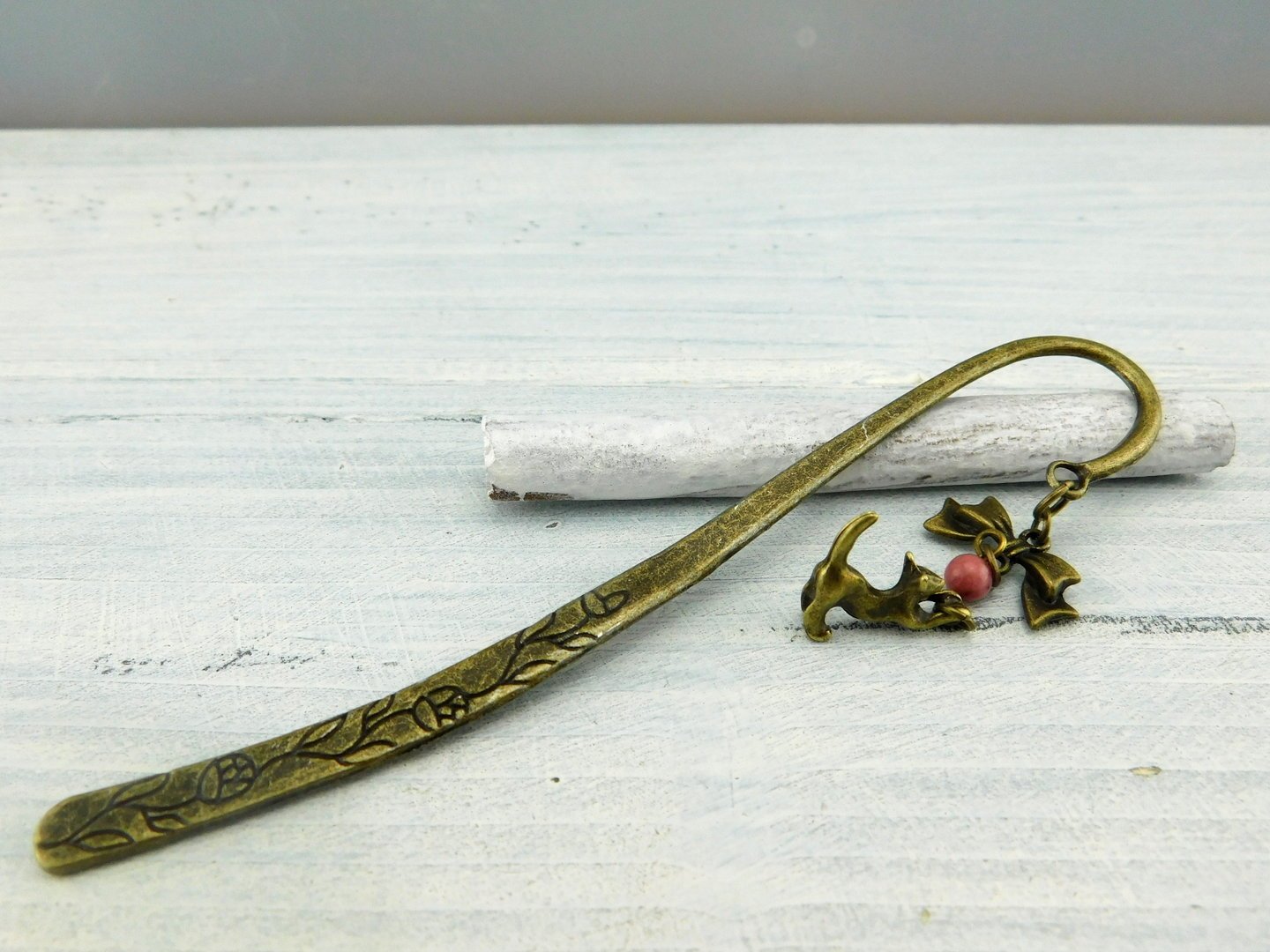Süßes Lesezeichen "Little Kittie" - Vintage Schmuckstübchen