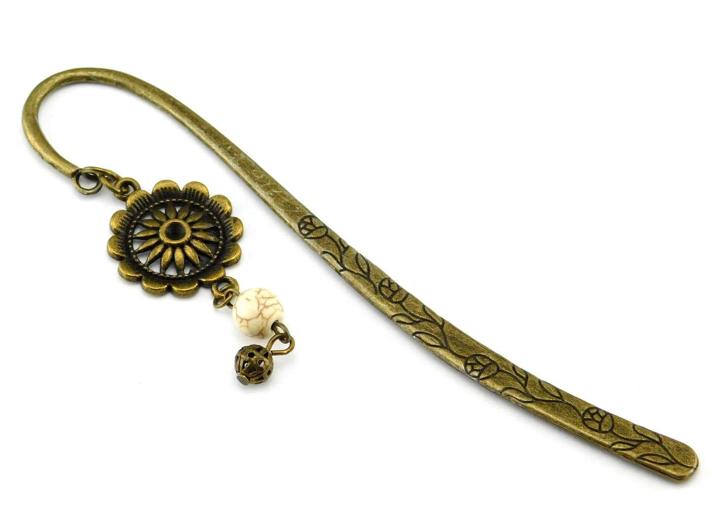 Lesezeichen "Sunflower" in Bronze
