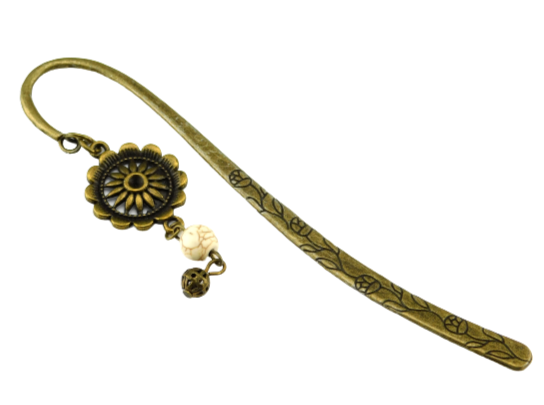 Lesezeichen "Sunflower" in Bronze