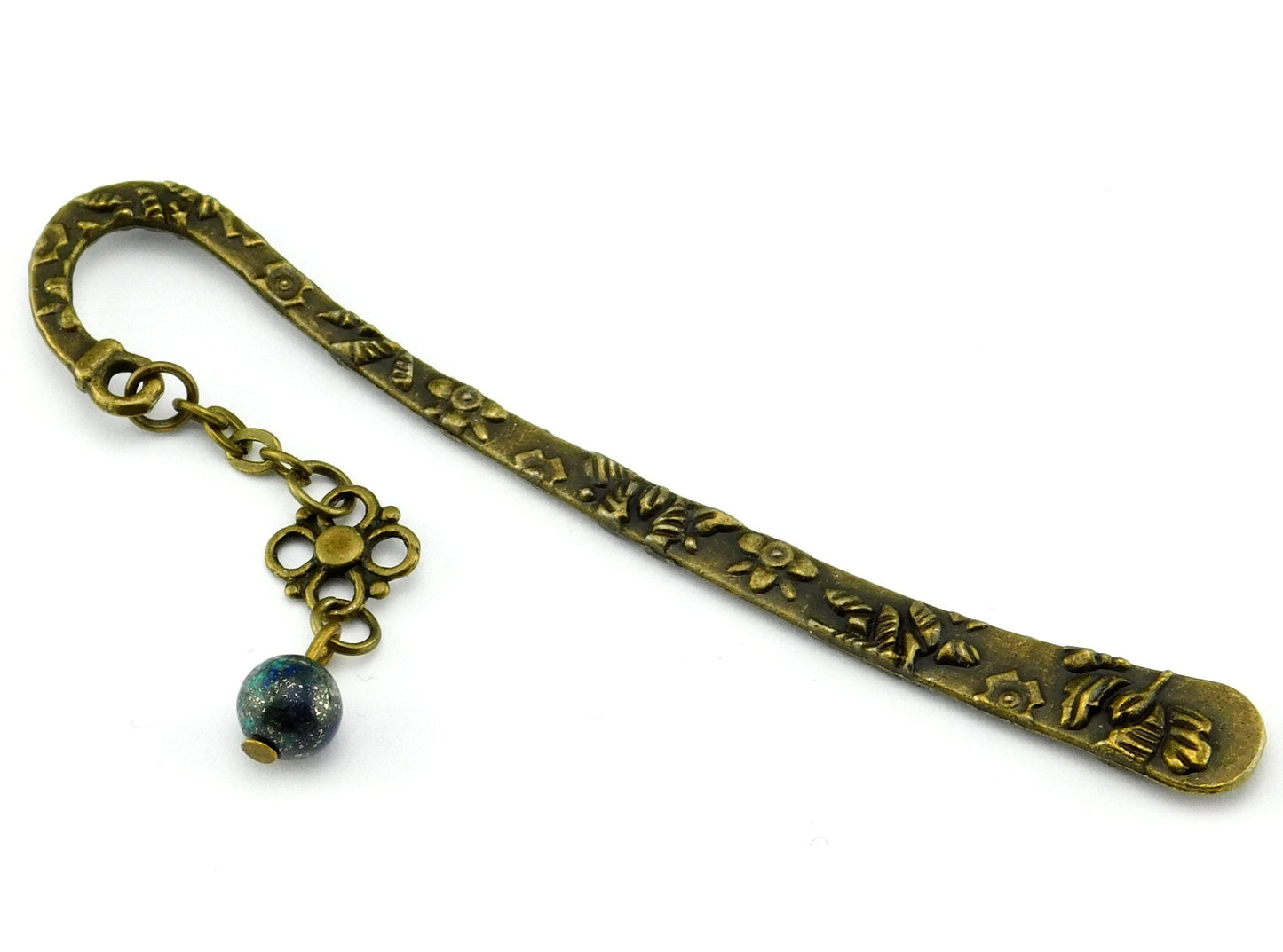 Vintage Lesezeichen in Bronze