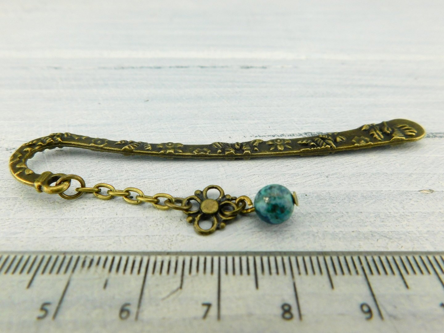 Vintage Lesezeichen in Bronze - Vintage Schmuckstübchen