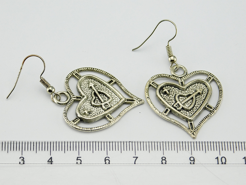 Ohrringe "Cupid" in Herzform