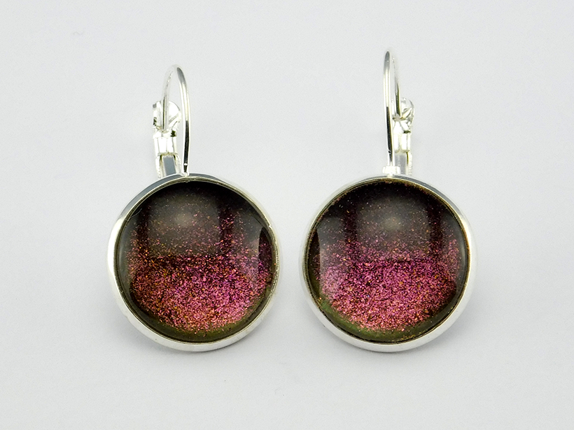Klappohringe "Fantasy" in Silber