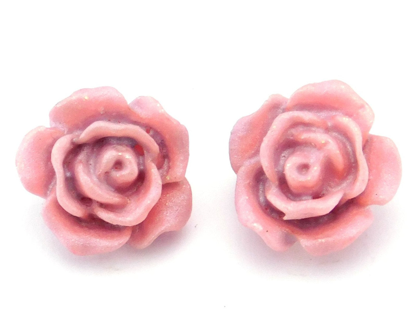Rosenohrstecker "Zartrosa" 10mm