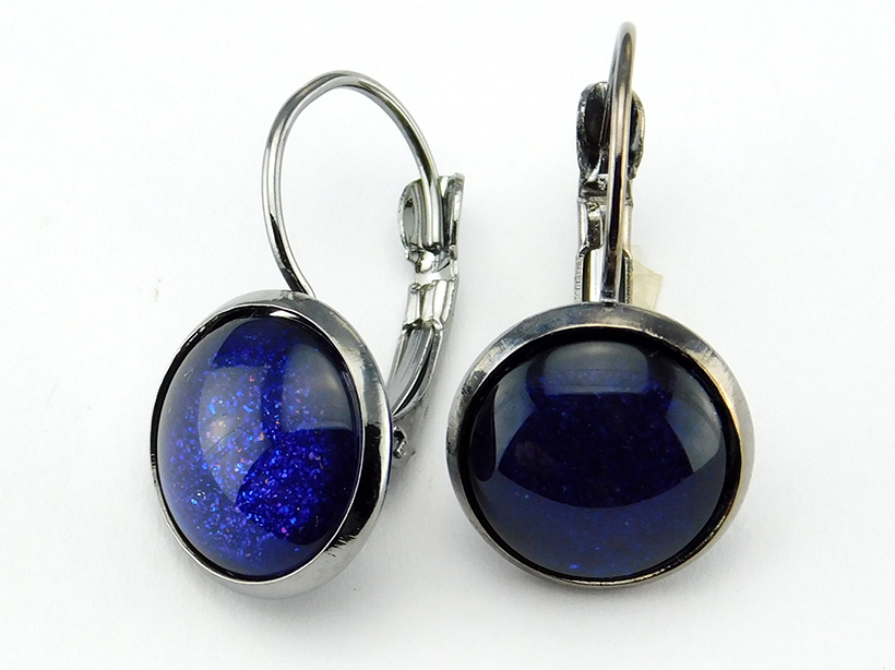 Klappohrringe "Indigo"