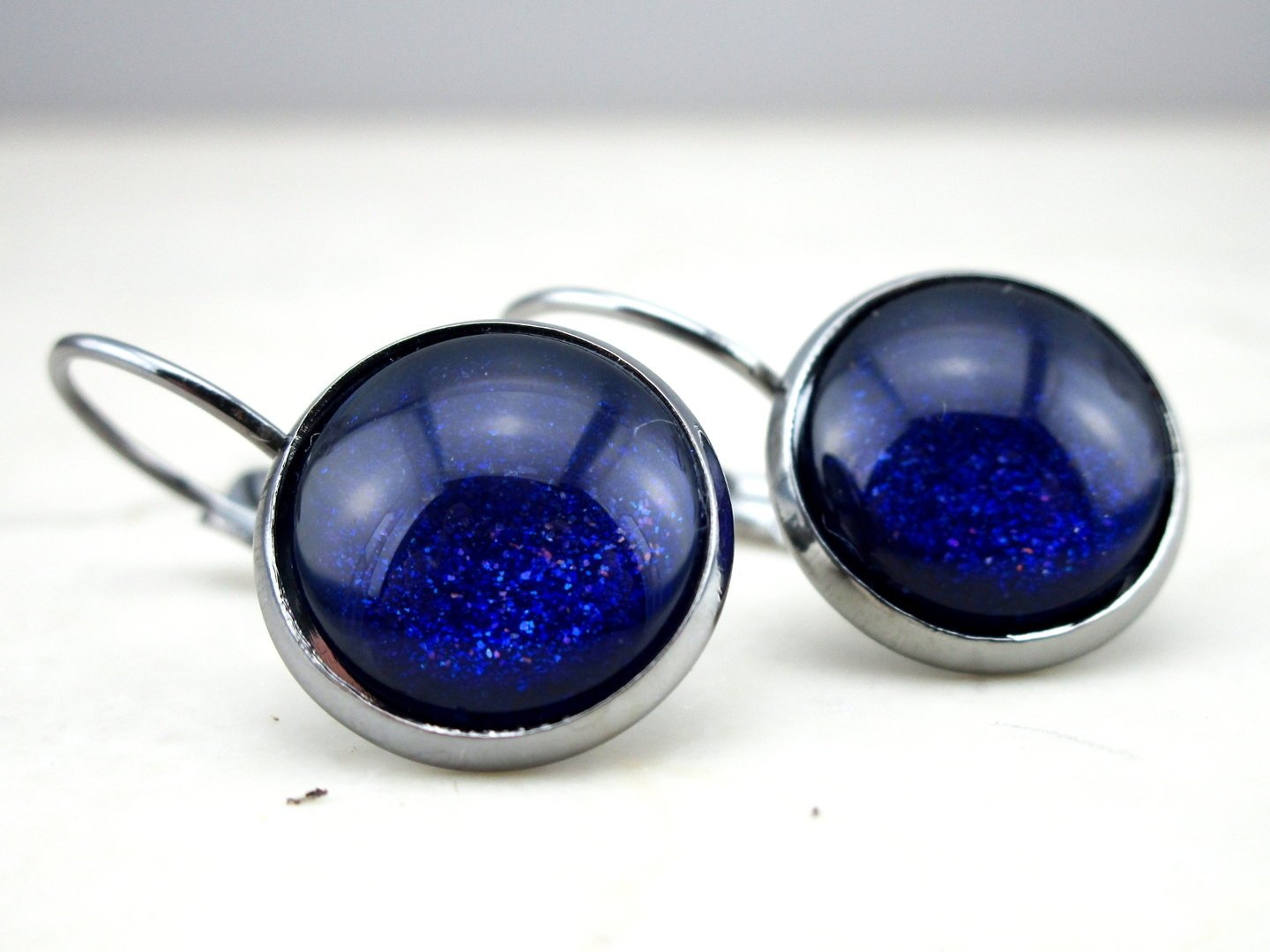 Klappohrringe "Indigo"