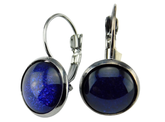 Klappohrringe "Indigo"