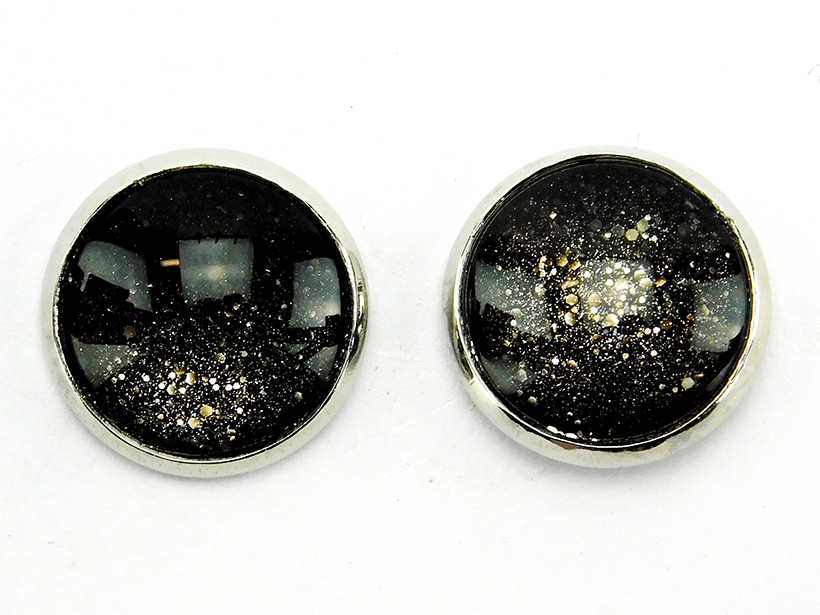 Ohrstecker "Milchstraße" in Silber 14mm