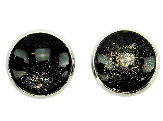 Ohrstecker "Milchstraße" in Silber 14mm