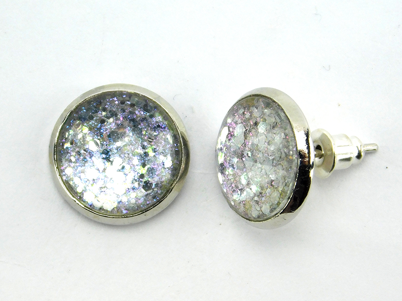 Ohrstecker "Traumland" in Silber 14mm