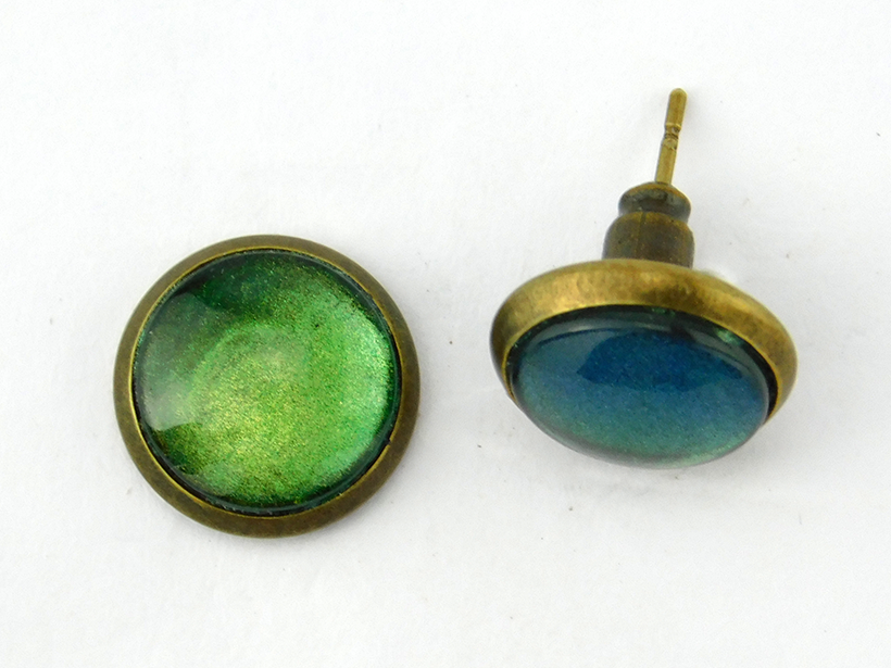 Ohrstecker "Mermaid" in Bronze 12mm