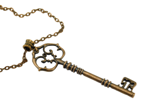 "Geheimer Schlüssel" Halskette