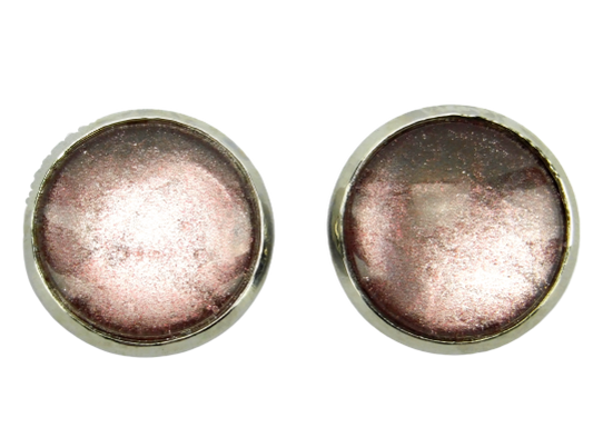Ohrstecker "Zuckerguss" in Silber 14mm